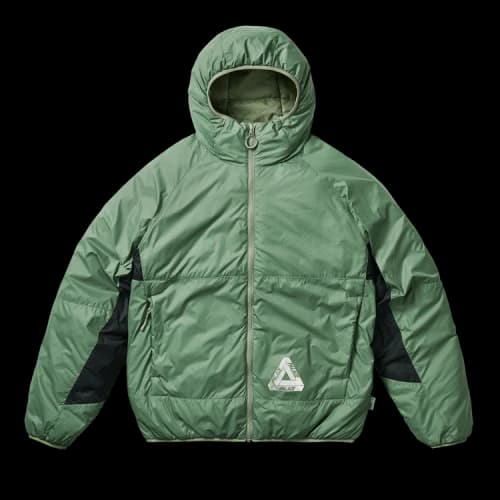 Palace Pertex Quantum Patch Jacket 'Green/Black'