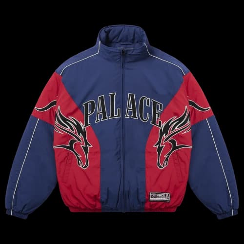 Palace Horses Jacket 'Navy/Red'