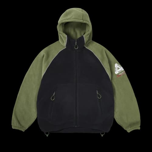 Palace Polartec Jacket 'Olive/Black'
