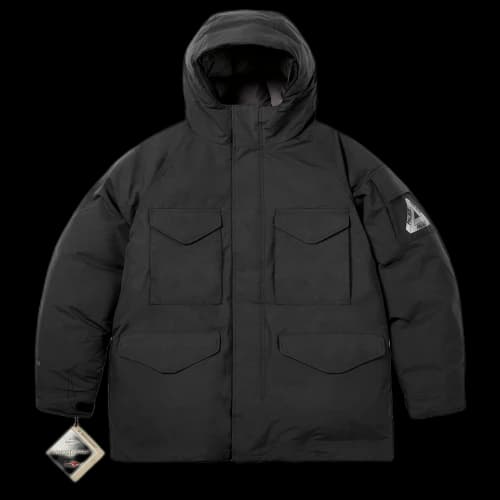 Palace GORE-TEX Windstopper Down Parka 'Black'