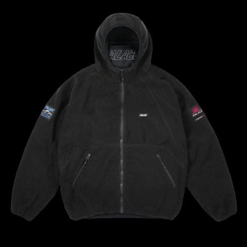 Palace Getting Higher Therma Fleece Jacket 'Black'