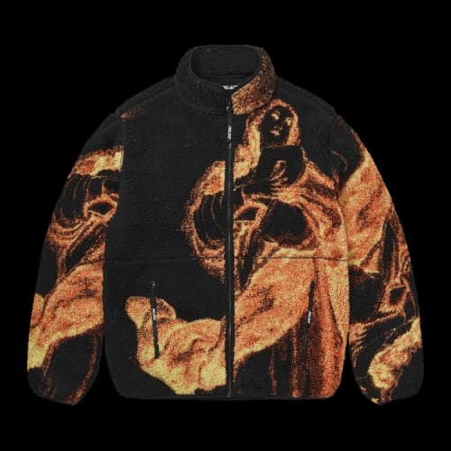 Palace Holy Grail Funnel Fleece 'Black'