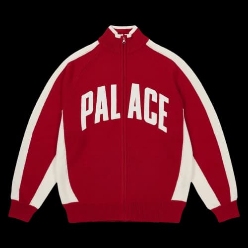 Palace Arch Funnel Knit 'Truest Red'