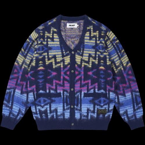 Palace Navajo Knit Cardigan 'Brown'