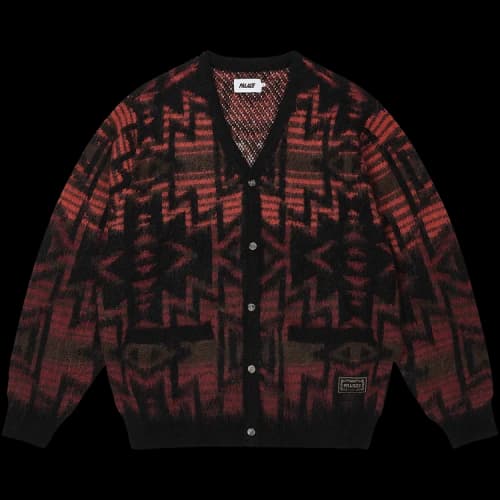 Palace Navajo Knit Cardigan 'Blue'
