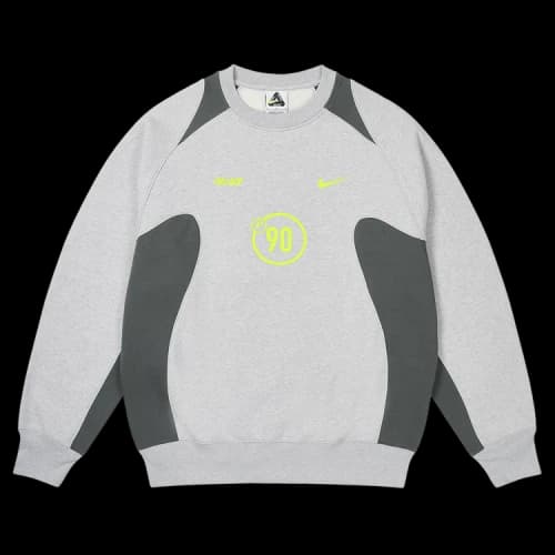 Palace x Nike Total P90 Crew 'Grey Marl'