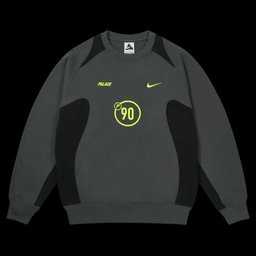 Palace x Nike Total P90 Crew 'Grey'
