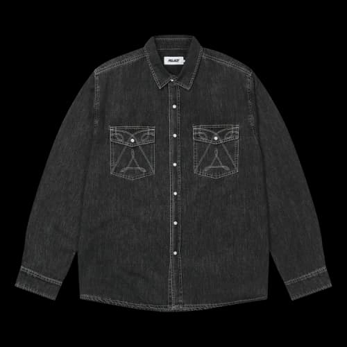 Palace Denim Western Over Shirt 'Black'