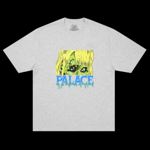 Palace Ghoul T-Shirt 'Grey Marl'