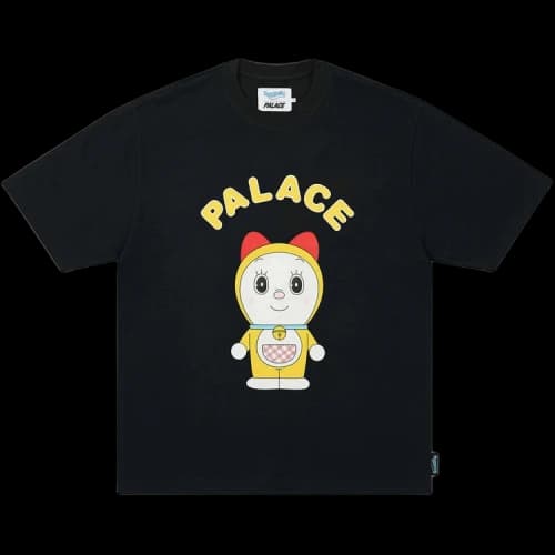 Palace x Doraemon T-Shirt 'Black'