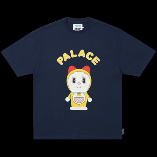Palace x Doraemon T-Shirt 'Navy'