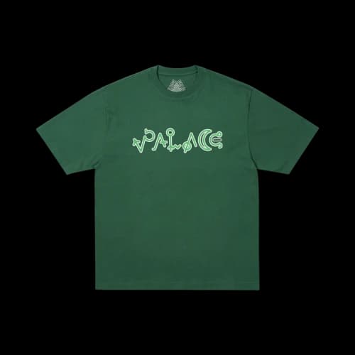 Palace Navigation T-Shirt 'Green'