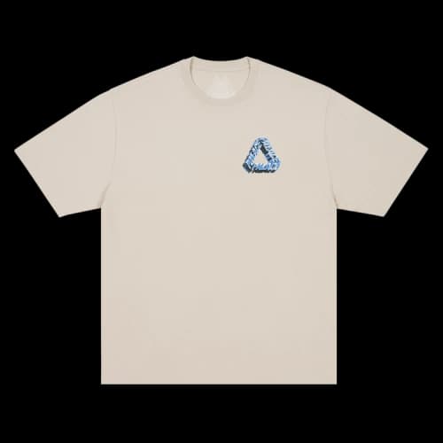 Palace Polished P3 T-Shirt 'Stoney Grey'