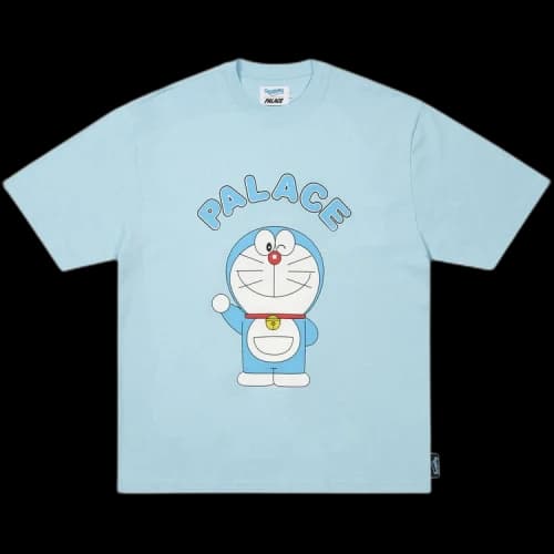 Palace x Doraemon T-Shirt 'Skyline Blue'