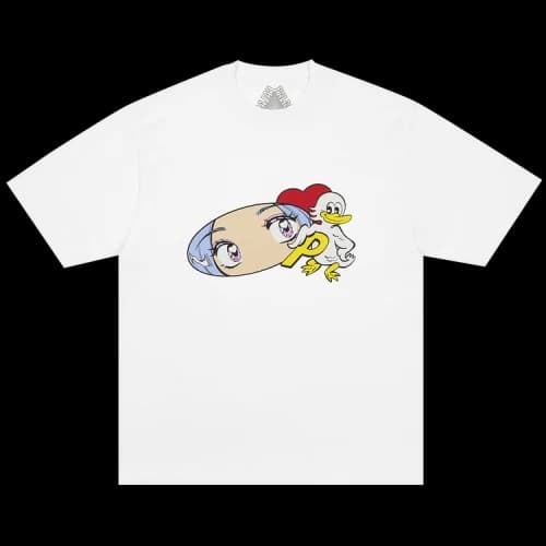 Palace Rear View T-Shirt 'White'
