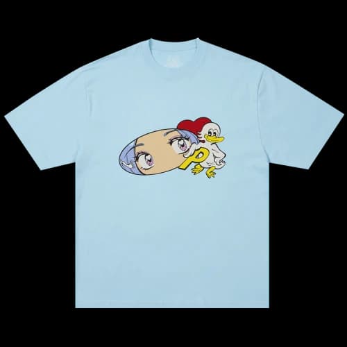 Palace Rear View T-Shirt 'Skyline Blue'