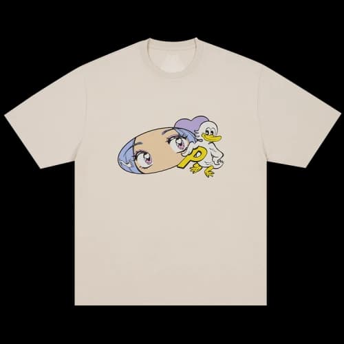 Palace Rear View T-Shirt 'Stoney Grey'