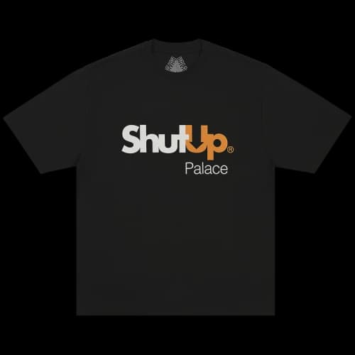 Palace Shut Up T-Shirt 'Black'