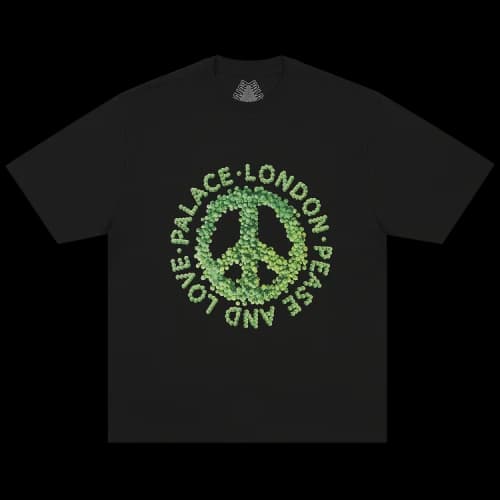 Palace Pease And Love T-Shirt 'Black'