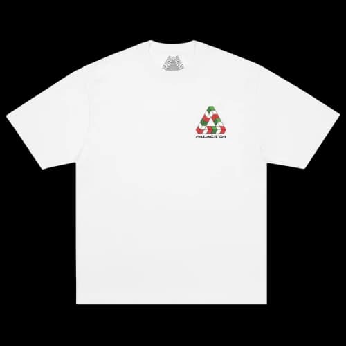 Palace 9 Tri-Ferg T-Shirt 'White'