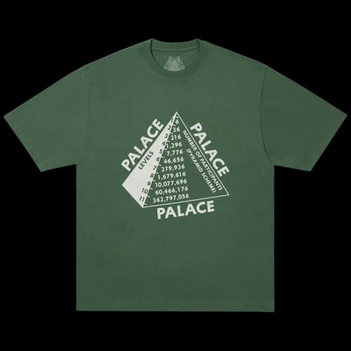 Palace Scheme T-Shirt 'Racey Green'