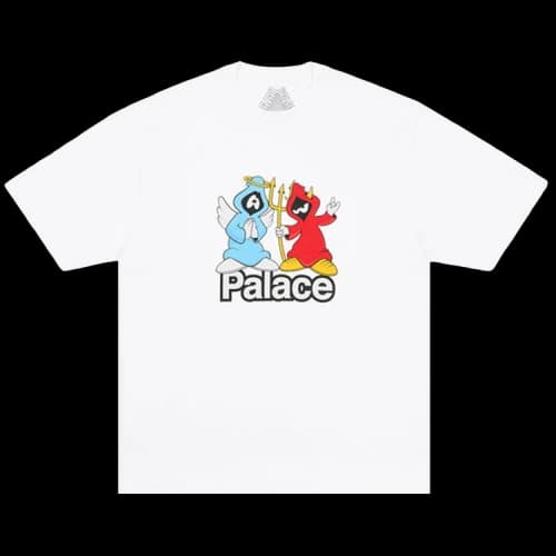 Palace Right And Wrong T-Shirt 'White'