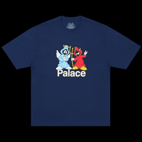 Palace Right And Wrong T-Shirt 'Navy'