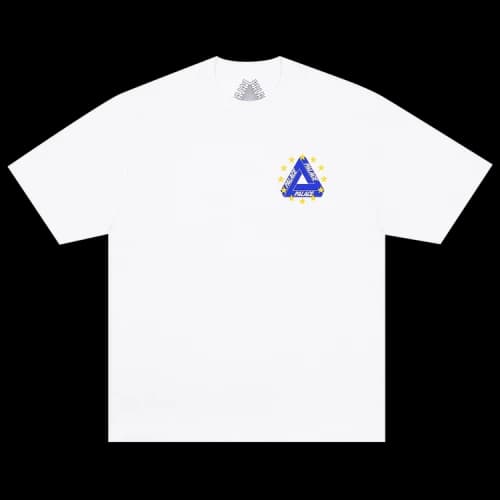 Palace Eu Tri T-Shirt 'White'