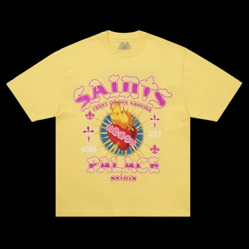 Palace Gods Gift T-Shirt 'Blessed Yellow'