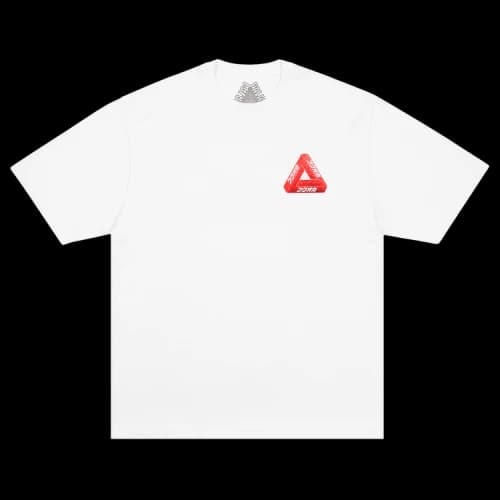 Palace Fukuoka Tri-Ferg T-Shirt 'White'