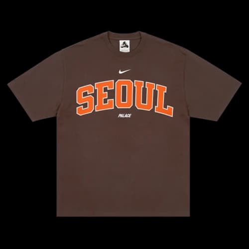 Palace x Nike Shop T-Shirt 'Hongdae Brown'