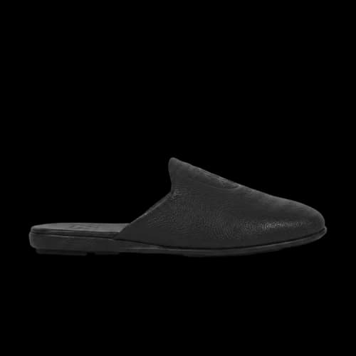 Palace Classic Leather Slipper 'Black'
