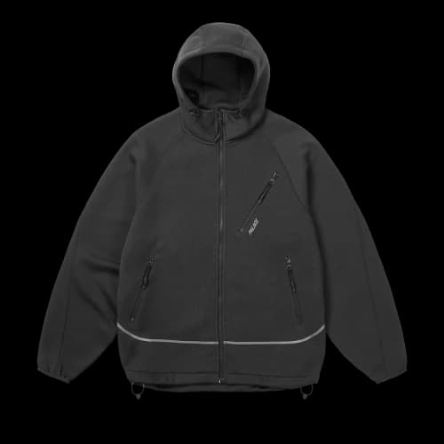 Palace Sporty Zip Hood 'Black'