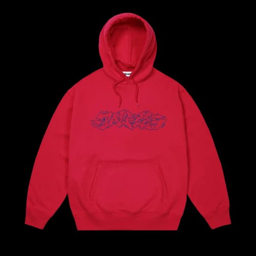Palace P3 Piece Hood 'True Red'