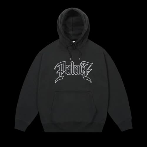 Palace Le Script Hood 'Black'