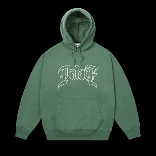 Palace Le Script Hood 'Racey Green'