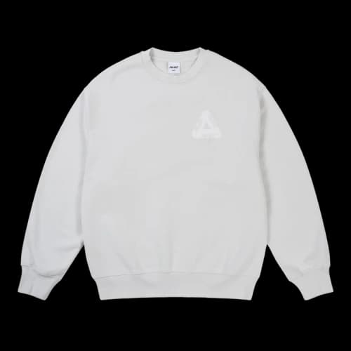 Palace Pigment Tri Crew 'Concrete Grey'