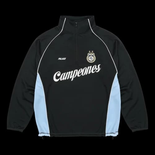 Palace Copa 1/4 Zip Techy Fleece 'Black'