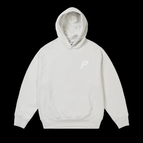 Palace Rubbed P3 Hood 'Concrete Grey'