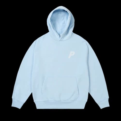 Palace Rubbed P3 Hood 'Skyline Blue'
