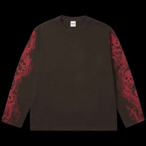 Palace Smoked Waffle Long-Sleeve 'Fox'