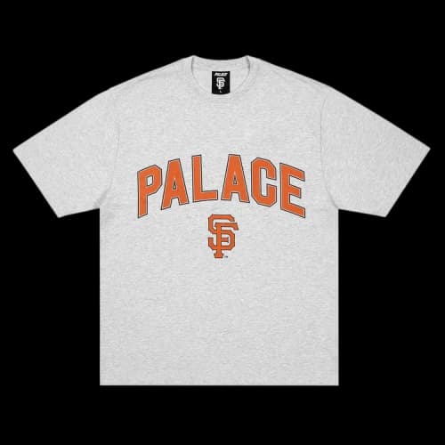 Palace x San Francisco Giants T-Shirt 'Grey Marl'