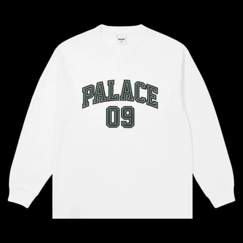 Palace 9 Long-Sleeve 'White'