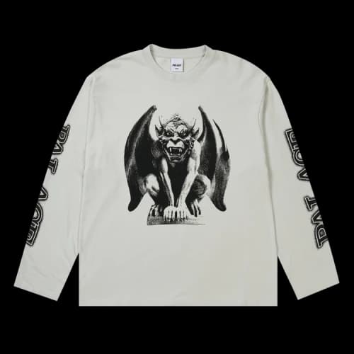 Palace Gargoyle Long-Sleeve 'Concrete Grey'