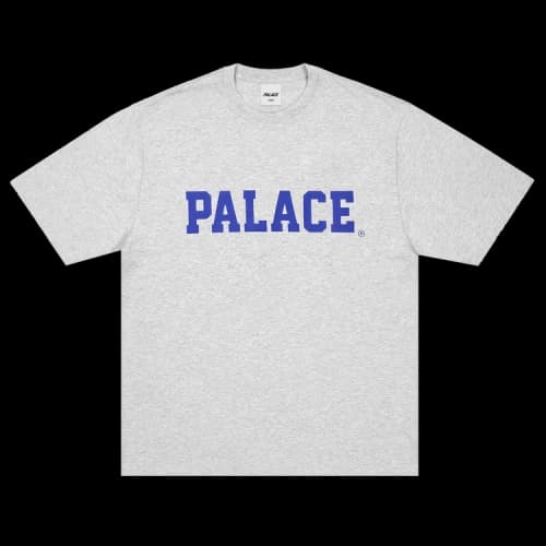Palace Uni Heavy T-Shirt 'Grey Marl'