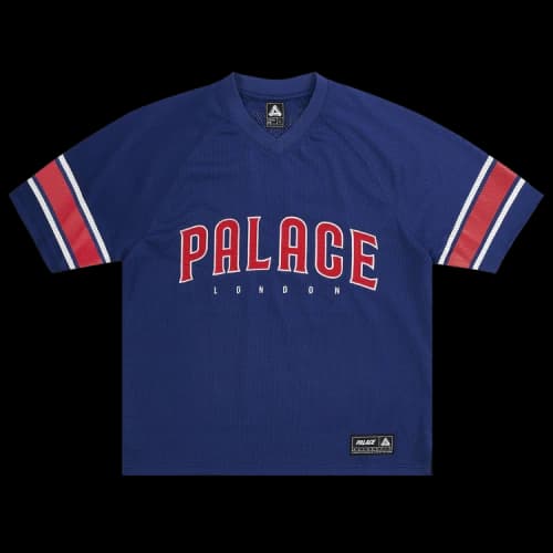 Palace Satin The Park Mesh Jersey 'Navy'