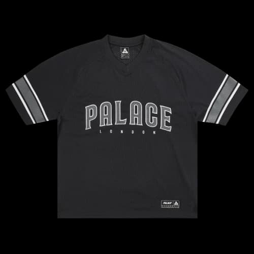 Palace Satin The Park Mesh Jersey 'Black'