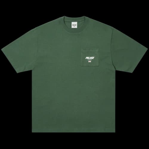 Palace Location T-Shirt 'Racey Green'