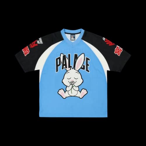 Palace Shanghai Mesh Jersey 'Blue'