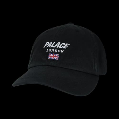 Palace London Pigment 6-Panel 'Black'